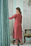 5ATTRACTIVE COTTON BLEND PRINTED TOP BOTTOM WITH DUPATTA PARTY WEAR WHOLESALE PRICE ETHNIC GARMENT (10)