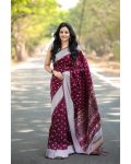 ATTRACTIVE BANARASI SILK GOLD ZARI WEAVING WORK SAREE WITH UNSTITCHED BLOUSE PARTY WEAR WHOLESALE PRICE ETHNIC GARMENT (10)