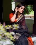 ATTRACTIVE BANARASI SILK GOLD ZARI WEAVING WORK SAREE WITH UNSTITCHED BLOUSE PARTY WEAR WHOLESALE PRICE ETHNIC GARMENT 5(13)