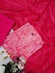 ATTRACTIVE COTTON FOIL PRINT WORK TOP PANT WITH DUPATTA CASUAL WEAR WHOLESALE PRICE ETHNIC GARMENT (7)