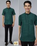 ATTRACTIVE COTTON PRINT WORK MENS SHORT KURTA ONLY FESTIVAL WEAR WHOLESALE PRICE ETHNIC GARMENT (3)