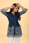 ATTRACTIVE COTTON THREAD WORK WOMENS TOP CASUAL WEAR WHOLESALE PRICE ETHNIC GARMENT (2)