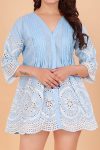 ATTRACTIVE COTTON THREAD WORK WOMENS TOP CASUAL WEAR WHOLESALE PRICE ETHNIC GARMENT (3)