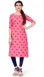 ATTRACTIVE CREPE PRINT WORK READY TO WEAR ONLY KURTI CASUAL WEAR WHOLESALE PRICE ETHNIC GARMENT (27)