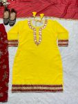 ATTRACTIVE GEORGETTE EMBROIDERY SEQUENCE WORK TOP PATIYALAWITH DUPATTA FESTIVAL WEAR WHOLESALE PRICE ETHNIC GARMENT (7)