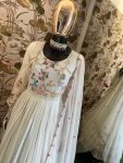 ATTRACTIVE GEORGETTE EMBROIDERY THREAD AND SEQUENCE WORK GOWN PANT WITH DUPATTA FESTIVAL WEAR WHOLESALE PRICE ETHNIC GARMENT (3)