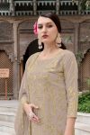 ATTRACTIVE GEORGETTE EMBROIDERY WITH MOTI WORK TOP PANT WITH DUPATTA CASUAL WEAR WHOLESALE PRICE ETHNIC GARMENT (17)