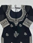 ATTRACTIVE GEORGETTE THREAD WITH SEQUENCE WORK TOP PALAZZO WITH DUPATTA FESTIVAL WEAR WHOLESALE PRICE ETHNIC GARMENT (7)