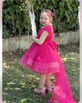 ATTRACTIVE NET BOING PATTI SHOULDER FLOWER KIDS FROCK PARTY WEAR WHOLESALE PRICE ETHNIC GARMENT (4)