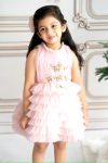 ATTRACTIVE NET HAND WORK KIDS FROCK PARTY WEAR WHOLESALE PRICE ETHNIC GARMENT (18)