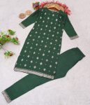 ATTRACTIVE RAYON EMBROIDERY SEQUENCE WORK KURTI PANT OFFICE WEAR WHOLESALE PRICE ETHNIC GARMENT (30)