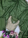 ATTRACTIVE RAYON SEQUENCE CODING EMBROIDERY WORK TOP BOTTOM WITH DUPATTA FESTIVAL WEAR WHOLESALE PRICE ETHNIC GARMENT (4)