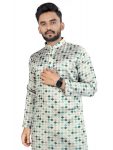 ATTRACTIVE SILK DIGITAL PRINT WORK MENS KURTA PAJAMA CASUAL WEAR WHOLESALE PRICE ETHNIC GARMENT (12)