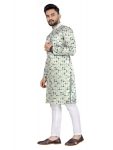 ATTRACTIVE SILK DIGITAL PRINT WORK MENS KURTA PAJAMA CASUAL WEAR WHOLESALE PRICE ETHNIC GARMENT (12)