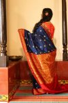 DESIGNER BANARASI SILK BROCADE WITH ZARI WORK SAREE WITH UNSTITCHED BLOUSE FESTIVAL WEAR WHOLESALE PRICE ETHNIC GARMENT (5)