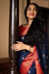 DESIGNER BANARASI SILK BROCADE WITH ZARI WORK SAREE WITH UNSTITCHED BLOUSE FESTIVAL WEAR WHOLESALE PRICE ETHNIC GARMENT (5)