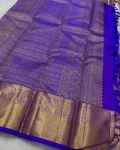 DESIGNER BANARASI SILK GOLD ZARI WEAVING WORK SAREE WITH UNSTITCHED BLOUSE FESTIVAL WEAR WHOLESALE PRICE ETHNIC GARMENT (3)