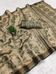 DESIGNER COTTON DIGITAL PRINT WORK SAREE WITH UNSTITCHED BOLUSE DAILY WEAR WHOLESALE PRICE ETHNIC GARMENT (4)