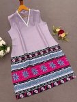 DESIGNER COTTON PRINT WORK ONLY KURTI CASUAL WEAR WHOLESALE PRICE ETHNIC GARMENT (18)