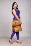 DESIGNER COTTON PRINT WORK ONLY KURTI CASUAL WEAR WHOLESALE PRICE ETHNIC GARMENT (5)