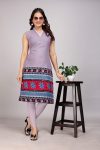 DESIGNER COTTON PRINT WORK ONLY KURTI CASUAL WEAR WHOLESALE PRICE ETHNIC GARMENT (18)