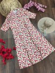 DESIGNER COTTON PRINT WORK ONLY KURTI CASUAL WEAR WHOLESALE PRICE ETHNIC GARMENT (22)