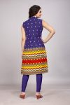 DESIGNER COTTON PRINT WORK ONLY KURTI CASUAL WEAR WHOLESALE PRICE ETHNIC GARMENT (5)