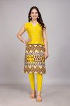 DESIGNER COTTON PRINT WORK ONLY KURTI CASUAL WEAR WHOLESALE PRICE ETHNIC GARMENT (7)