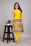 DESIGNER COTTON PRINT WORK ONLY KURTI CASUAL WEAR WHOLESALE PRICE ETHNIC GARMENT (7)