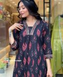 DESIGNER COTTON PRINTED TOP BOTTOM WITH DUPATTA PARTY WEAR WHOLESALE PRICE ETHNIC GARMENT (5)