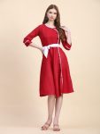 DESIGNER COTTON SIMPLE ONE PICE PARTY WEAR WHOLESALE PRICE ETH IC GARMENT (23)