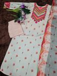 DESIGNER CRAPE HAND WORK TOP PANT WITH DUPATTA CASUAL WEAR WHOLESALE PRICE ETHNIC GARMENT (7)