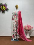 DESIGNER GEORGETET SEQUENCE WORK GOWN PANT WITH DUPATTA FESTIVAL WEAR WHOLESALE PRICE ETHNIC GARMENT (7)