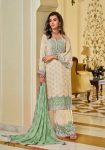 DESIGNER GEORGETTE CHAIN SEQUENCE WORK TOP PALAZZO WITH DUPATTA PARTY WEAR WHOLESALE PRICE ETHNIC GARMENT (8)