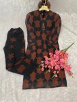 DESIGNER GEORGETTE DIGITAL PRINT TOP PENT SET FESTIVAL WEAR WHOLESALE PRICE ETHNIC GARMENT (1)