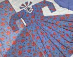 DESIGNER GEORGETTE DIGITAL PRINT WORK GOWN PANT WITH DUPATTA CASUAL WEAR WHOLESALE PRICE ETHNIC GARMENT (6)