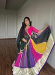 DESIGNER GEORGETTE KHADI PRINT WORK LEHENGA CHOLI WITH DUPATTA FESTIVAL WEAR WHOLESALE PRICE ETHNIC GARMENT (3)