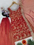 DESIGNER JIMMY CHOO EMBROIDERY SEQUENCE WORK TOP PALAZZO WITH DUPATTA FESTIVAL WEAR WHOLESALE PRICE ETHNIC GARMENT (2)