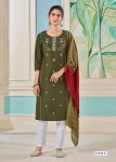 DESIGNER VISCOSE EMBROIDERY WORK TOP PANT WITH DUPATTA DAILY WEAR WHOLESALE PRICE ETHNIC GARMENT (14)