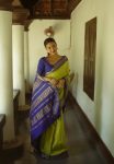 FANCY BANARASI SILK BROCADE AND GOLD ZARI WORK SAREE WITH UNSTITCHED BLOUSE FESTIVAL WEAR WHOLESALE PRICE ETHNIC GARMENT (19)