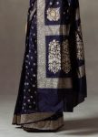 FANCY BANARASI SILK WEAVING WORK SAREE WITH UNSTITCHED BLOUSE FESTIVAL WEAR WHOLESALE PRICE ETHNIC GARMENT (9)