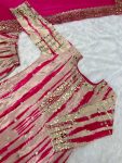 FANCY CHINON DIGITAL PRINT WITH EMBROIDERY SEQUENCE WORK TOP PATIYALA WITH DUPATTA PARTY WEAR WHOLESALE PRICE ETHNIC GARMENT (4)
