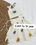 FANCY COTTON THREAD WORK KIDS TOP SKIRT FESTIVAL WEAR WHOLESALE PRICE ETHNIC GARMENT (4)