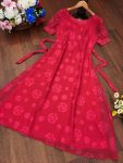 FANCY GEORGETTE PRINTED ONLY KURTI PARTY WEAR WHOLESALE PRICE ETHNIC GARMENT (6)