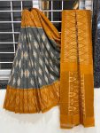 FANCY LINEN DIGITAL PRINT WORK SAREE WITH UNSTITCHED BOLUSE DAILY WEAR WHOLESALE PRICE ETHNIC GARMENT (23)