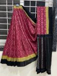 FANCY LINEN DIGITAL PRINT WORK SAREE WITH UNSTITCHED BOLUSE DAILY WEAR WHOLESALE PRICE ETHNIC GARMENT (26)