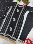 FANCY ROMAN SILK EMBROIDERY WITH MIRRO R WORK TOP PALAZZO WITH DUPATTA FESTIVAL WEAR WHOLESALE PRICE EHTNIC GARMENT (16)