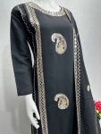 FANCY ROMAN SILK EMBROIDERY WITH MIRRO R WORK TOP PALAZZO WITH DUPATTA FESTIVAL WEAR WHOLESALE PRICE EHTNIC GARMENT (16)