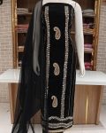 FANCY ROMAN SILK EMBROIDERY WITH MIRRO R WORK TOP PALAZZO WITH DUPATTA FESTIVAL WEAR WHOLESALE PRICE EHTNIC GARMENT (16)