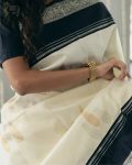 FASHIONABLE BANARASI SOFT SILK GOLDEN WEAVING WORK SAREE WITH UNSTITCHED BLOUSE PARTY WEAR WHOLESALE PRICE ETHNIC GARMENT (6)